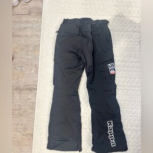 Kappa Black Snowpants U.S. Snowboard